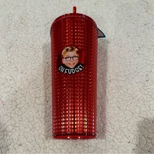 NWT christmas story oh fudge diamon tumbler cup
